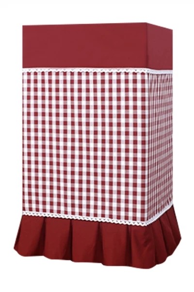 Design Safe Cover Cover Home Shelf Cover Cover Checkered Fabric Bookshelf Dust Cover Audio Cover Cover SPS002 detail view-11